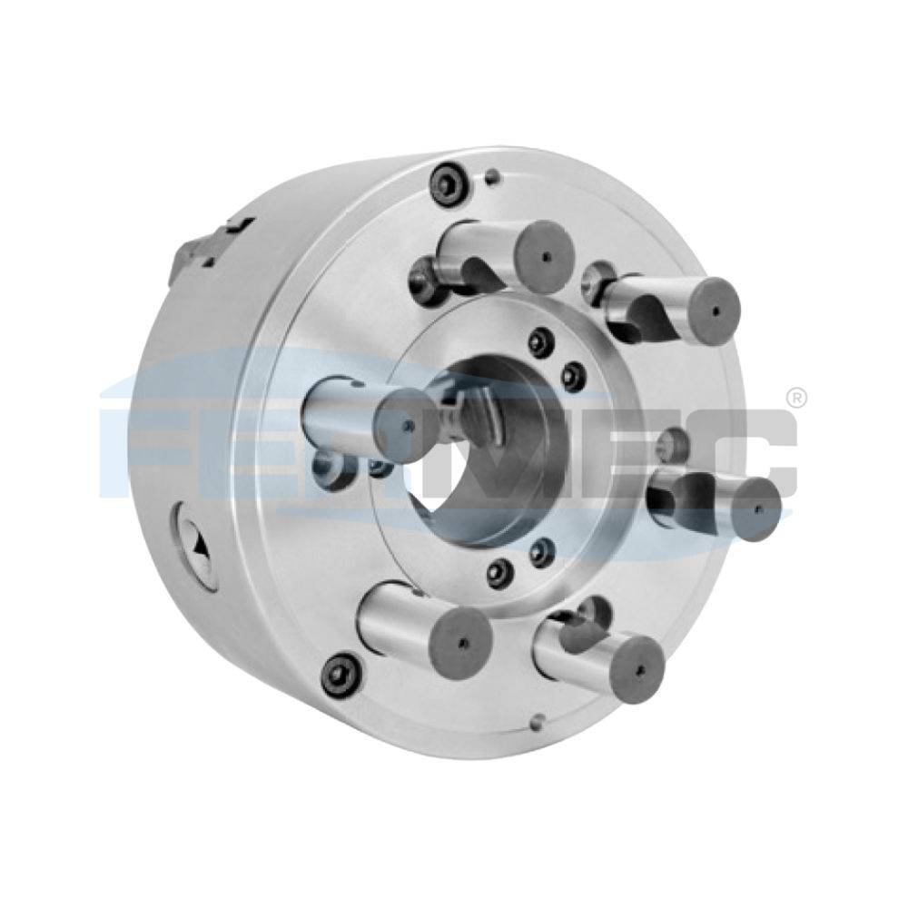 Placa Autocentrante com 3 Castanhas Reversíveis - Fixação Camlock