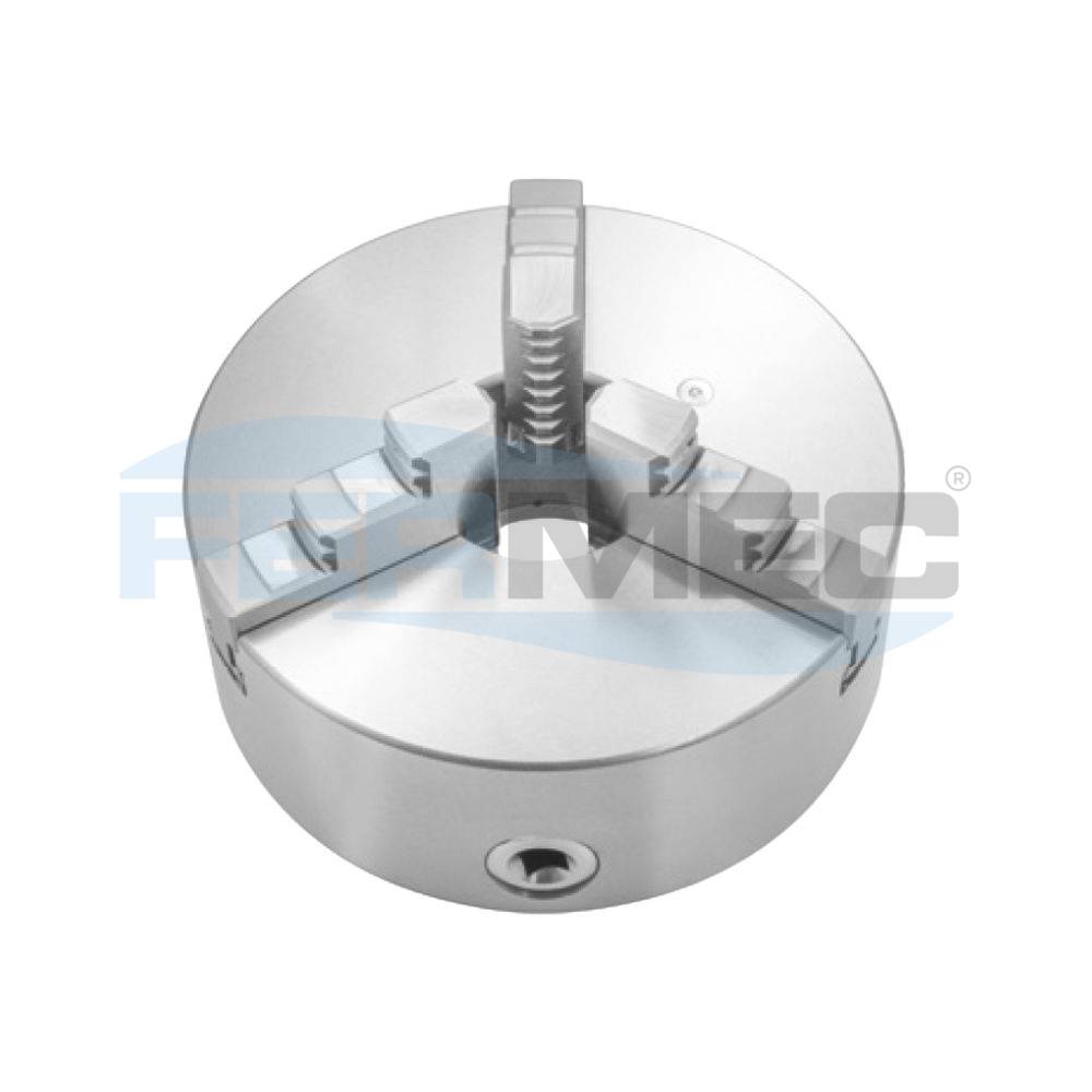 Placa Autocentrante com 3 Castanhas Monobloco - Fixação Camlock